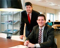 Van links: Nico Hoogerboord, directeur  en Sander Hoogerboord, Sales Manager