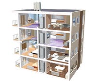 Een collectief systeem voor grootschalige nieuwbouw- en renovatieprojecten, zoals appartementencomplexen: Daikin Altherma MEGA.