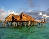 Vissershutten op Wakatobi