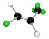 Chemische structuur van HFO 1234ze