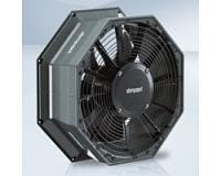 Axiaal ventilator speciaal voor warmtepompen