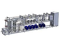 Een van de zeven transkritische CO2-racks