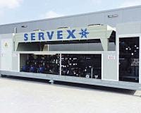Servex-installatie met propaan.