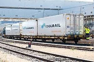 Koeltransport per trein: schoner en goedkoper
