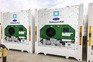 Maersk start test met CO₂-koelcontainers
