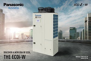 Panasonic introduceert ECOi-W chillers voor koelen en verwarmen