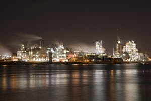 Chemours-fabriek in Dordrecht.