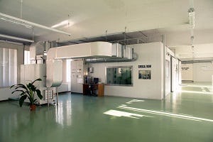 Een van de testruimtes bij LU-VE in Italië waar luchtkoelers worden getest.