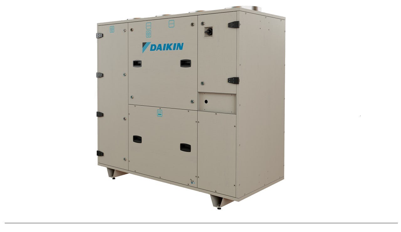 Daikin introduceert nieuwe serie luchtbehandelingskasten