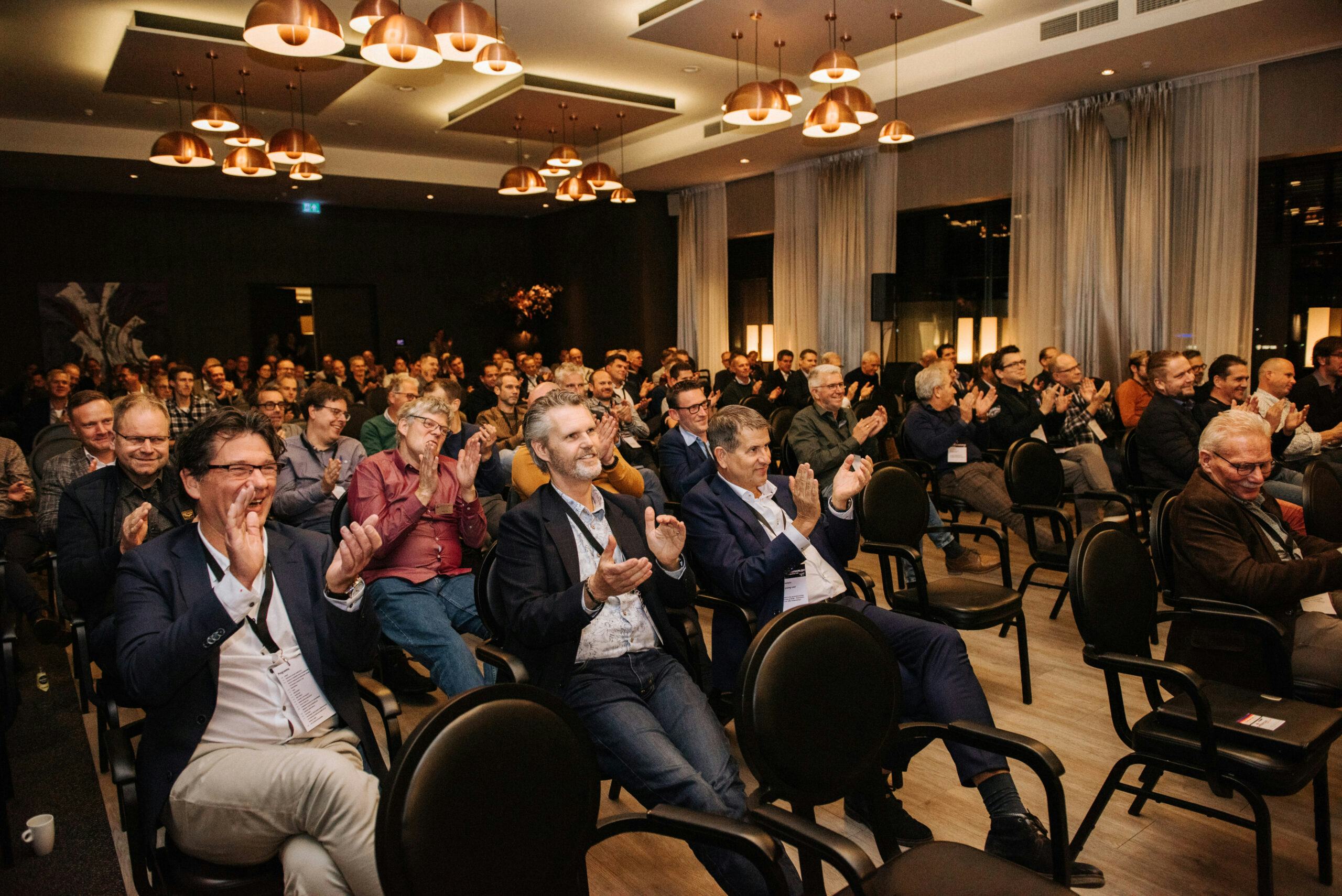 Enthousiast publiek bij een eerdere editie van het Koudecongres (foto: Maxime Beerkens).