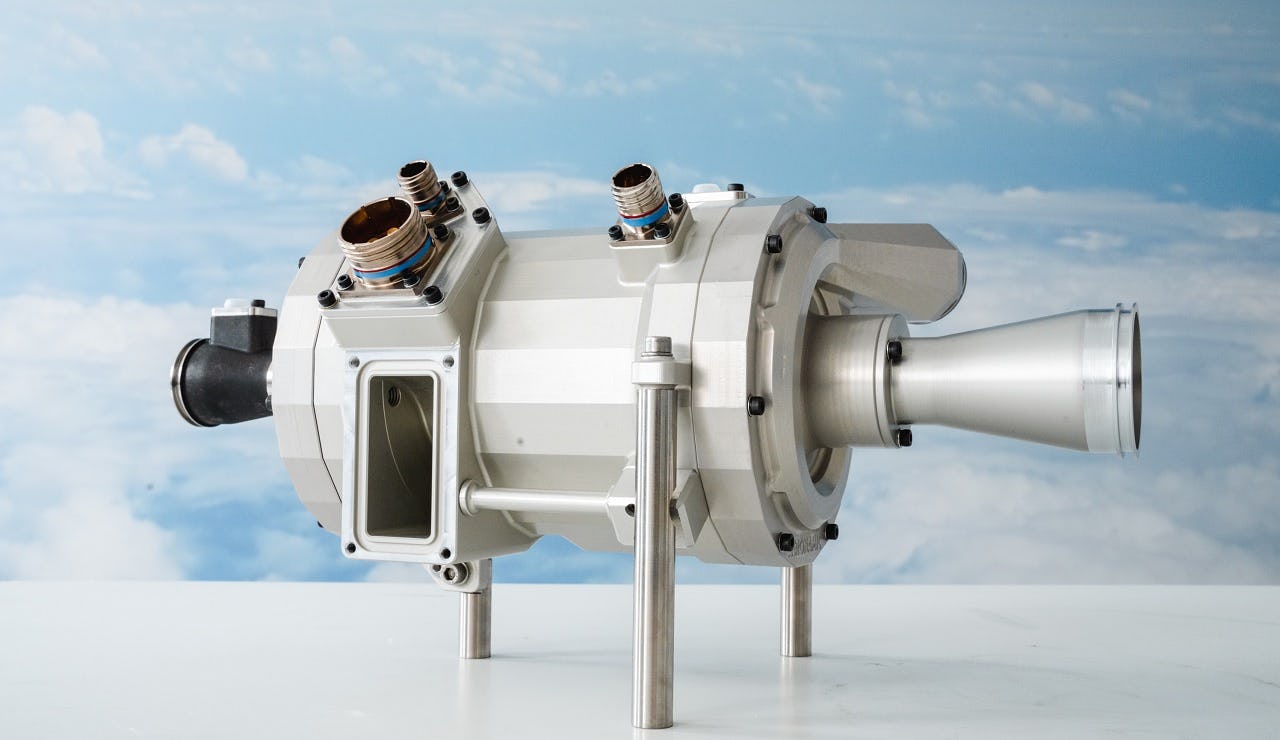 Olievrije centrifugaalcompressor van Aeronamic (foto: Aeronamic).